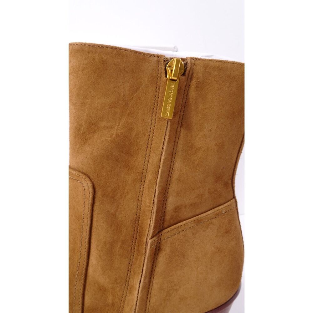 Veronica Beard Women's Logan Suede Booties Boots Hazelwood NIB 498 9.5 - Picture 13 of 16